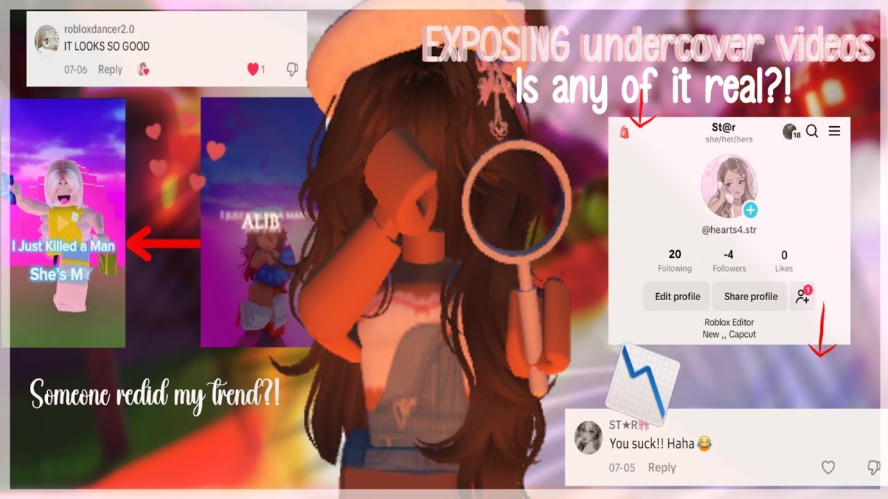 The truth about EVERYTHING!! EXPOSING Roblox undercover videos!! - YouTube