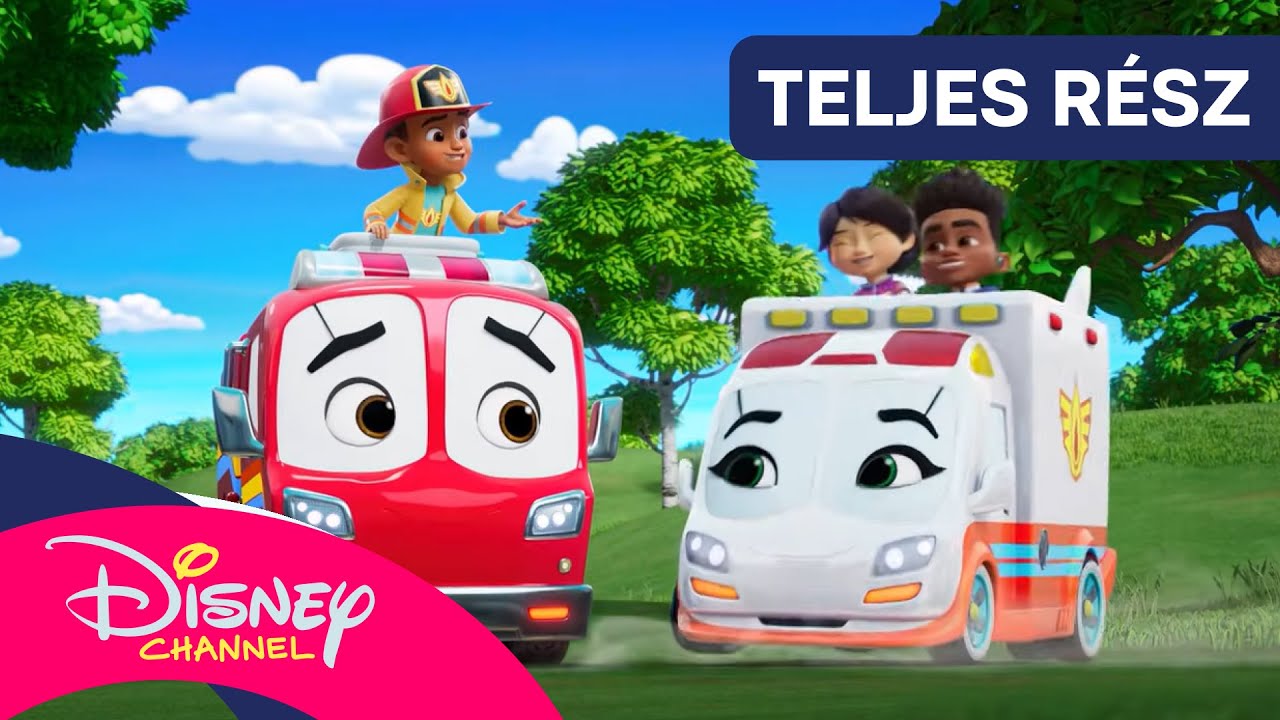 🚗 Autó a fán | A mentőosztag | Disney Csatorna