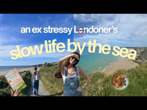 a cosy day living and working remotely by the sea