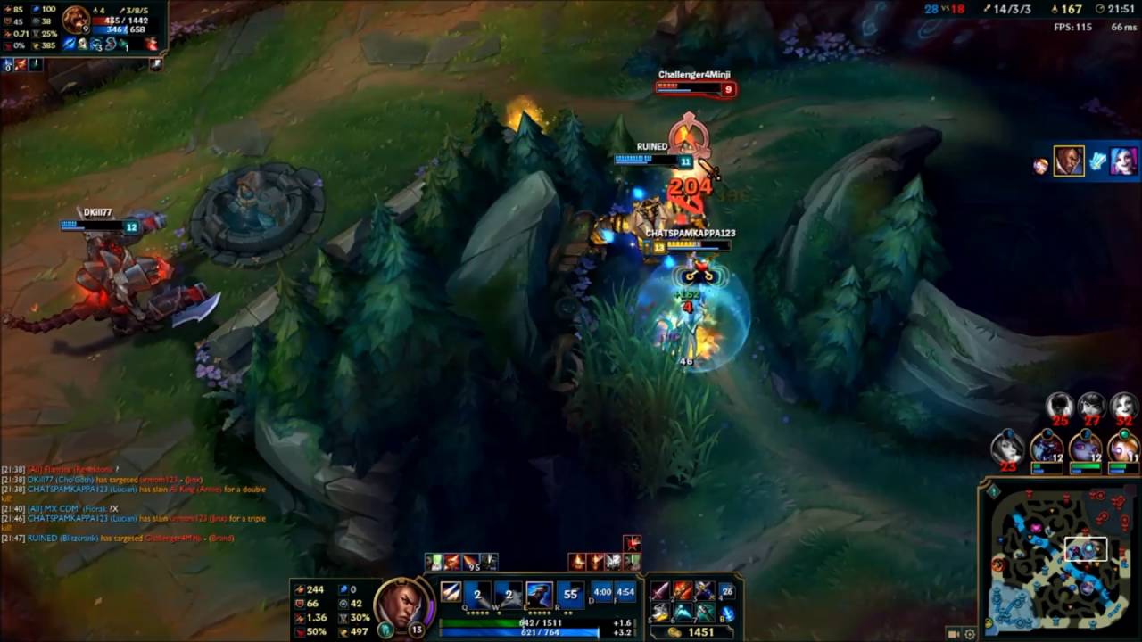 LoL Epic Moments 2 (League of Legends) WTF