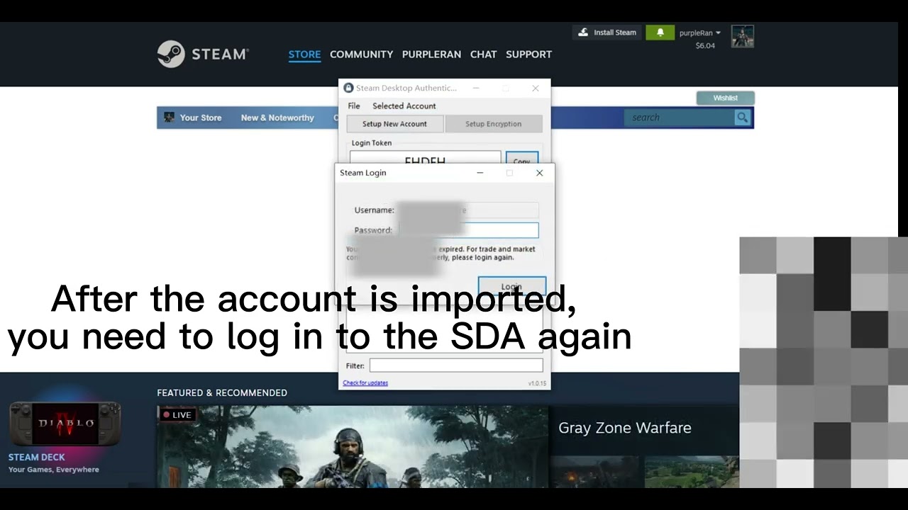How to confirm the trade offer by SDA(SteamDesktopAuthenticator)
