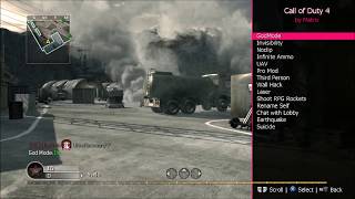 Matrixmods.xex Call Of Duty 4 Multiplayer Menu Showcase -