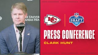 Clark Hunt Speaks to Media During 2024 NFL Draft | Kansas City Chiefs