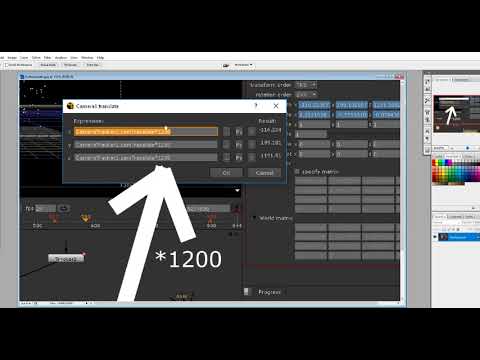 Nuke - Unreal - Using Python expression to scale up Nuke camera for U4 - www.Pencilgun.com