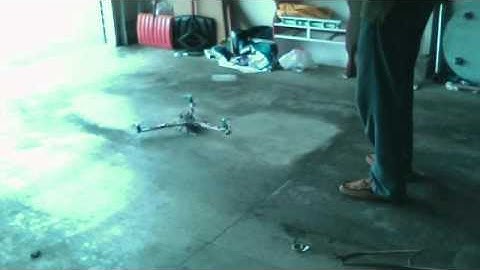 MWC Tricopter First Flight