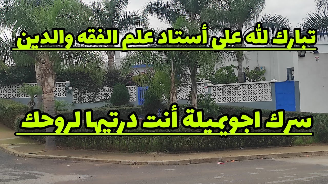 تبارك الله على البروفيسور ديال عين كلخ خرج قل لنا مستواك الدراسى 