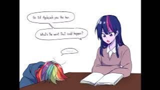 'Tell Her You Like Her' MLP Twilight Sparkle & Rainbow Dash Comic Dub (Comedy/Cute)