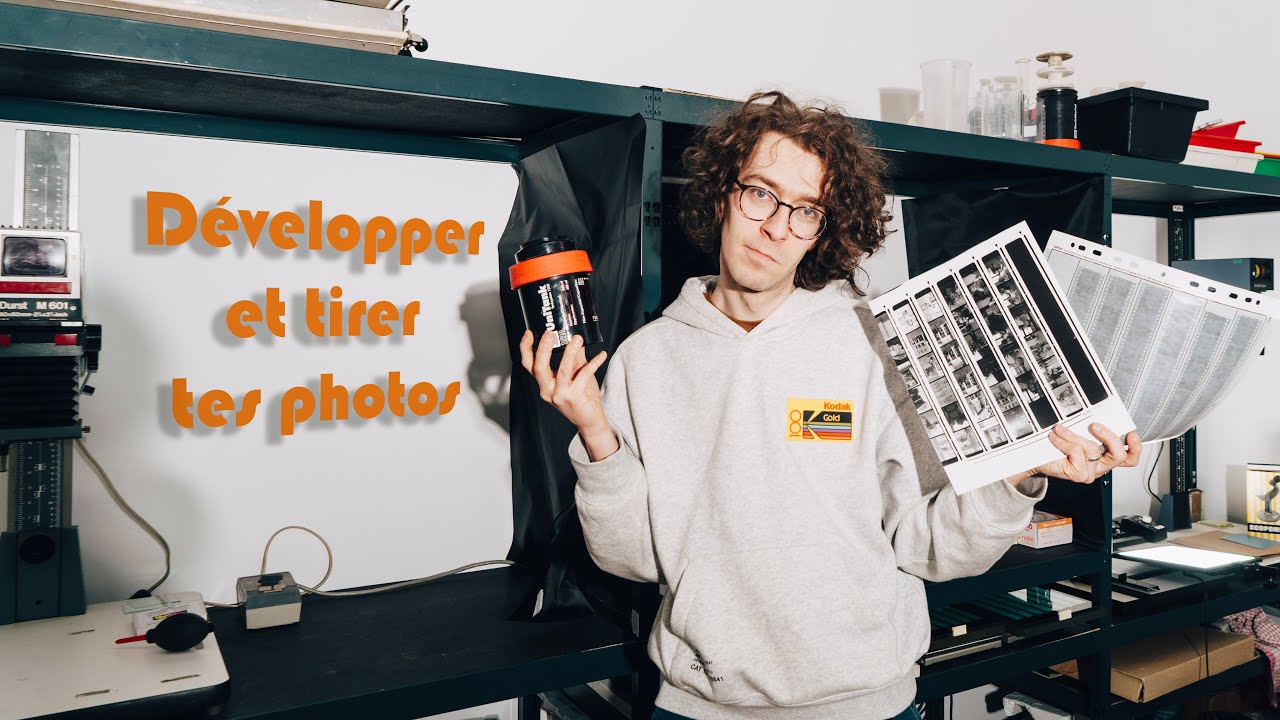 Comment DEVELOPPER et TIRER tes PHOTOS ARGENTIQUES ? - YouTube