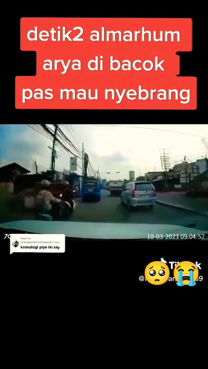 Viral lagi Detik Detik Arya di bacok pas nyebrang#Arya#bogor #viral #beritaterkini