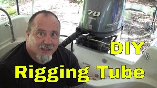 How To: Add A Rigging Tube Without Disconnecting Your Outboard   Yamaha F70