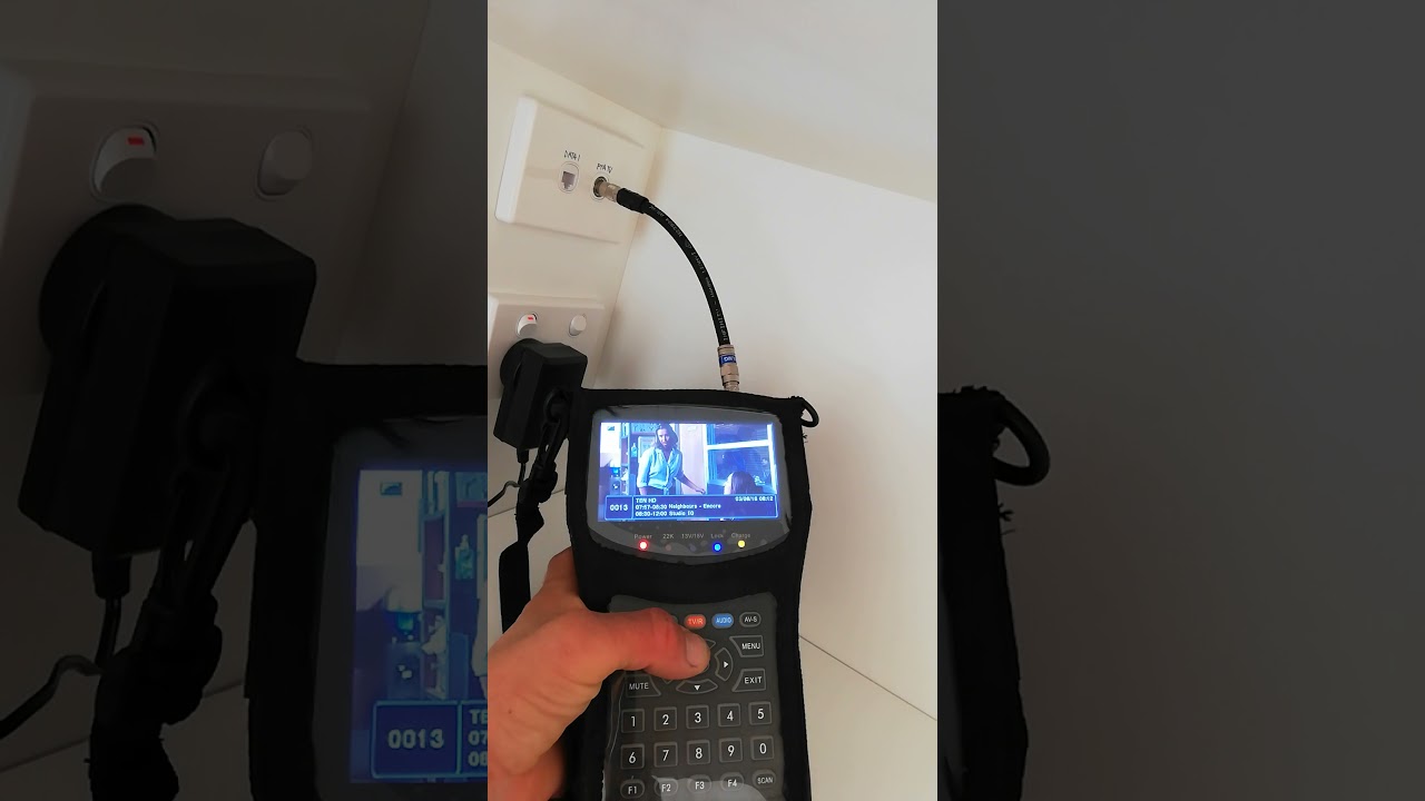 Digital antenna signal testing after installation