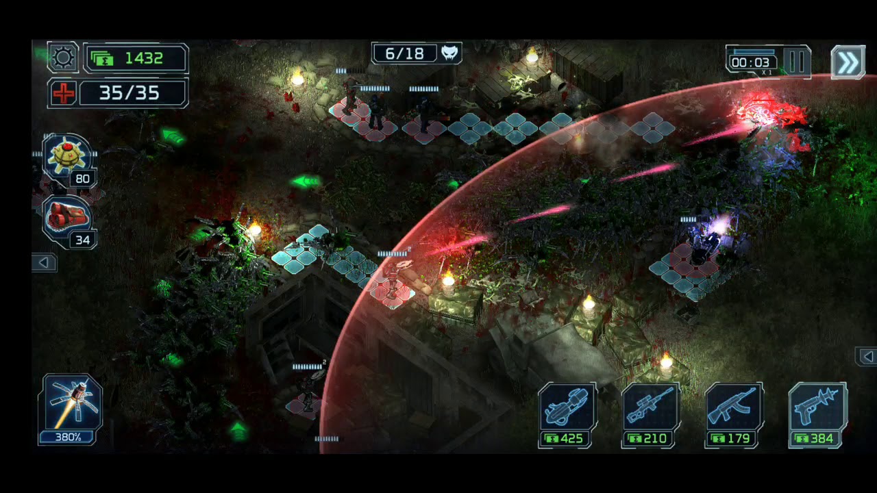 Alien Shooter TD Walkthrough Gameplay MISSION 22 EXPERT MODE
