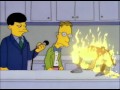The real humans wont burn quite so fast the simpsons
