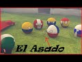 Como Viven Los Countryballs #1 - El Asado