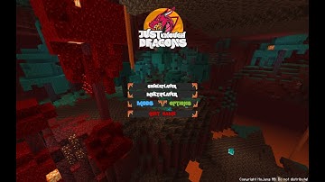 Just Enough Dragons - Opening Screen - Fancy Menu