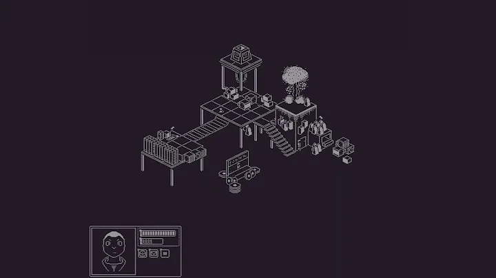 Pixel Art Isometric (1-Bit Timelapse)