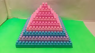 How to Make a LEGO Pyramid - Cara membuat Piramida LEGO