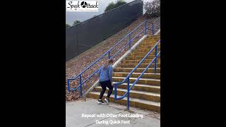 Stairsstadium Run - Quick Feet Into Run Every Step