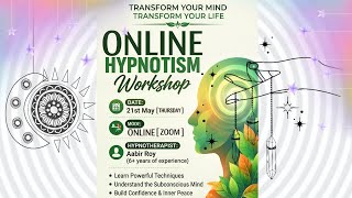 CLINICAL HYPNOTHERAPY WORKSHOP || MIND PROGRAMMING || REPROGRAM YOUR SUBCONSCIOUS MIND