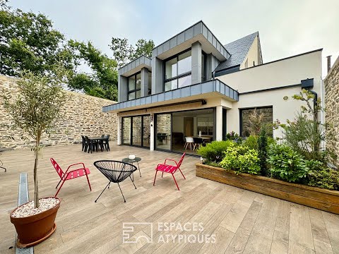 Maison d'architecte et sa terrasse intimiste - Espaces Atypiques