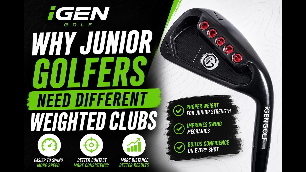 Why do JUNIOR golfers need different weighted clubs!