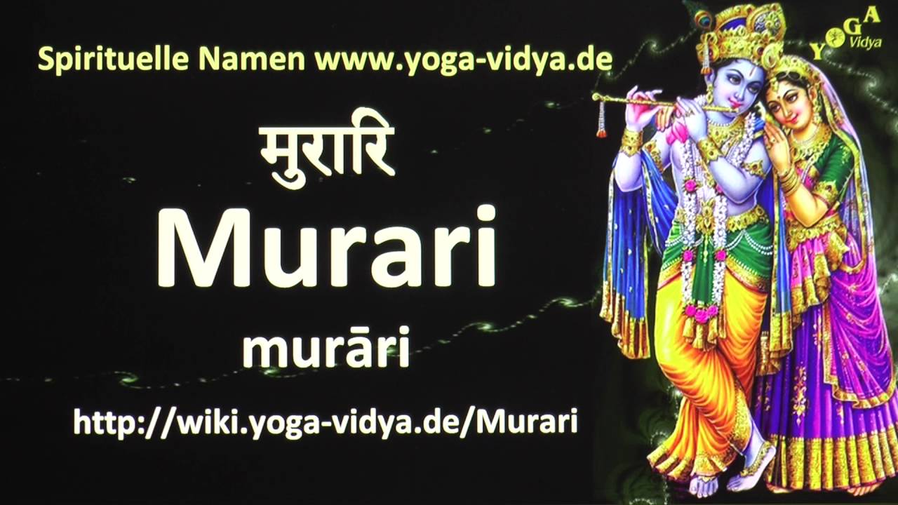 Spiritueller Name Murari - Bedeutung und Übersetzung aus dem Sanskrit japanese food