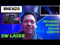 She.s 3w laser ip65 rated  affordable dj lighting