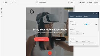 Change Number of Columns on Mobile Devices -  Joomla Website Builder Gridbox