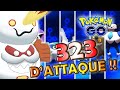 Un monstre de galar dans pokmon go  darumacho explose mammochon obscur  323 dattaque 