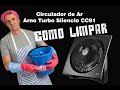 Circulador De Ar Arno Turbo Silencio CC91 Como Limpar mp3