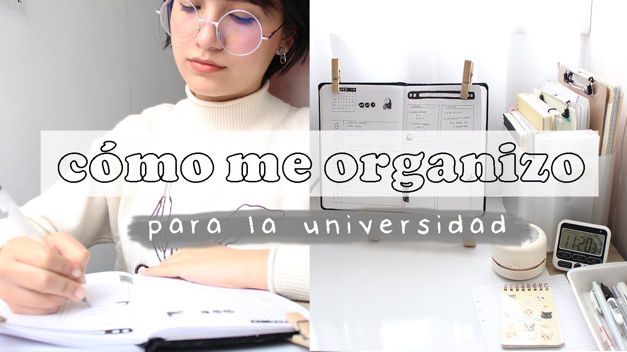 TIPS DE ORGANIZACIÓN PARA ESTUDIANTES | cómo me organizo para la universidad | sofiapricot