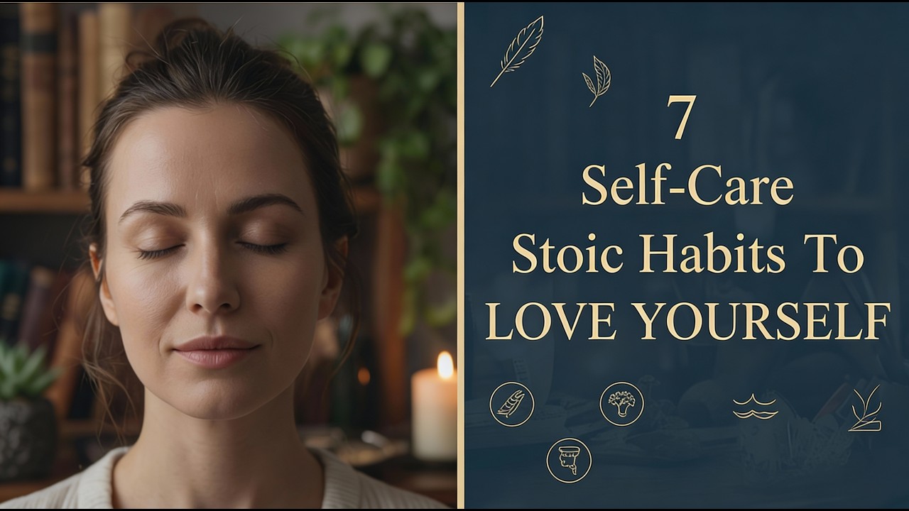 7 Self Care Stoic Habits To LOVE YOURSELF