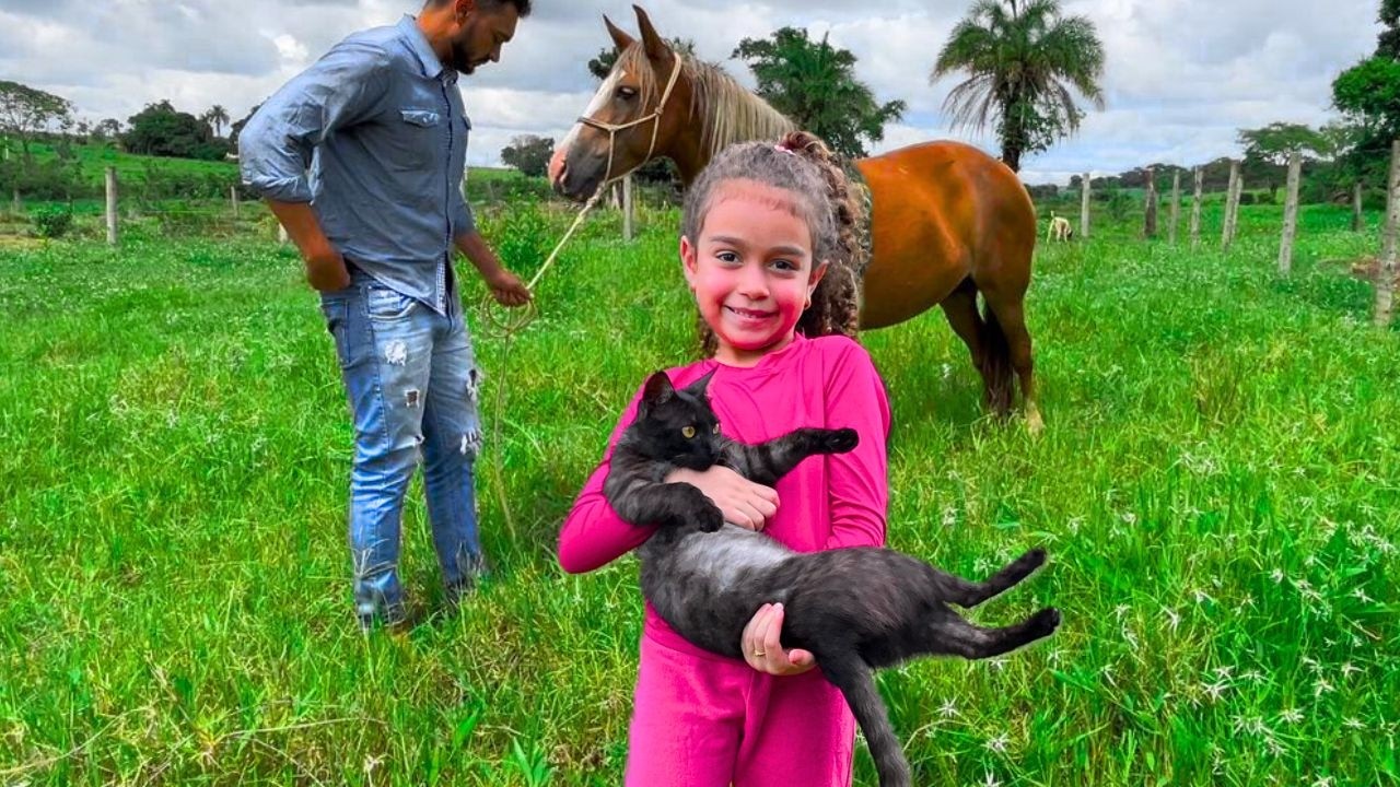 Dia de lida na roça, resgatando a nossa égua que fugiu da fazenda 😰