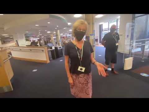 POLICE REMOVED ME FROM LIBRARY FOR NOT WEARING A MASK _ BLACKBURN CENTRAL LIBRARY. #buzztex