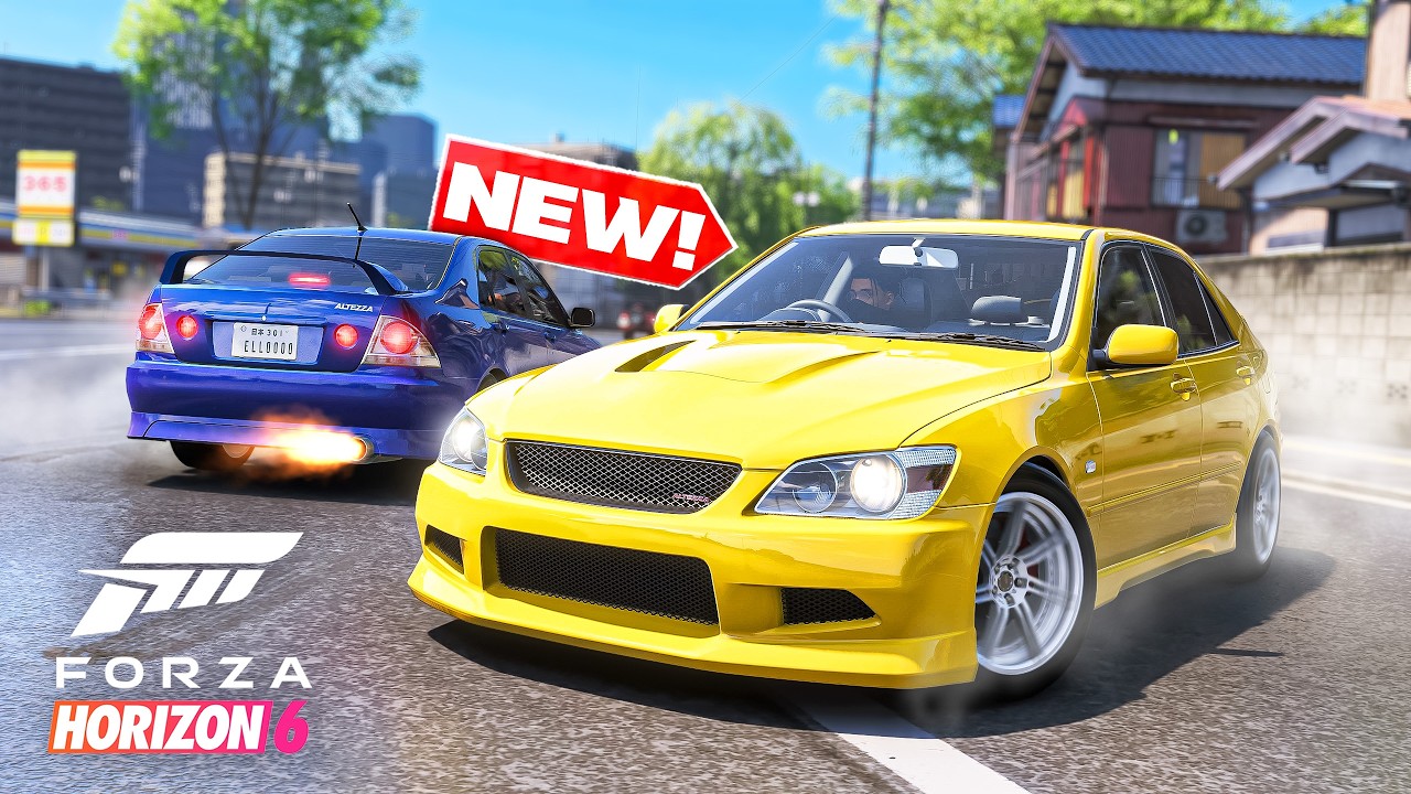 Forza Horizon 6 - We Unlocked & Customized The NEW Toyota Altezza!