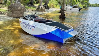 Rebuilding a supercharged Mini JetBoat. night and day difference.