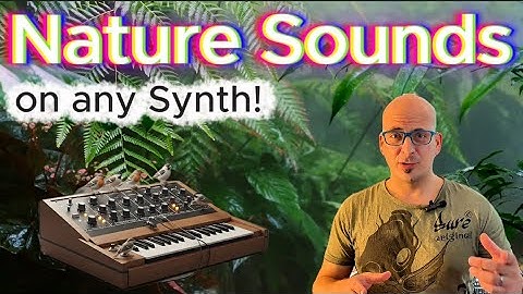 How To Make NATURE Sounds On Any SYNTH | Birds, Bugs, & Rain