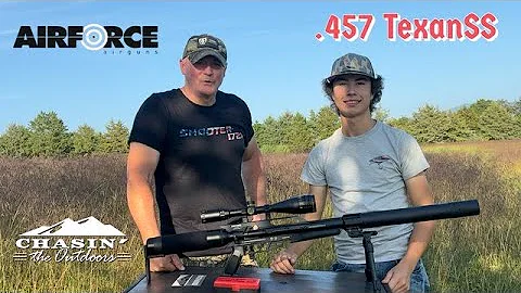 Airforce Airguns .457 TexanSS Review with Shooter1721!!!