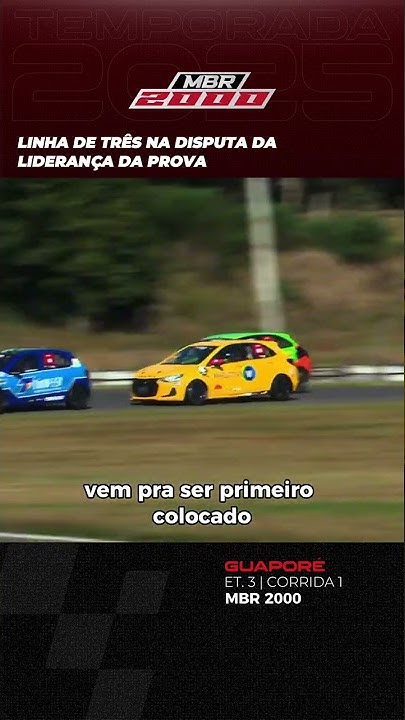 Disputa insana na Corrida 1 em Guaporé!