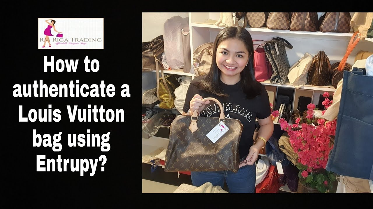 How to authenticate a Louis Vuitton bag using Entrupy technology