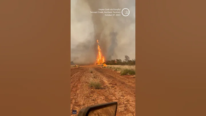 🔥Bushfires🔥 in the Australian Outback #Australia #wildfire #bushfire #weather