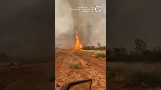🔥Bushfires🔥 in the Australian Outback #Australia #wildfire #bushfire #weather