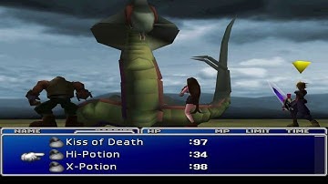 Final Fantasy 7 ~ Use W-Item to duplicate items