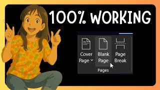 How To EASILY Add Blank Page In Microsoft Word