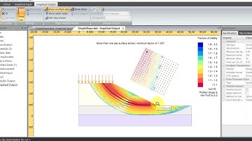 Oasys Slope Tutorial: Graphical Output
