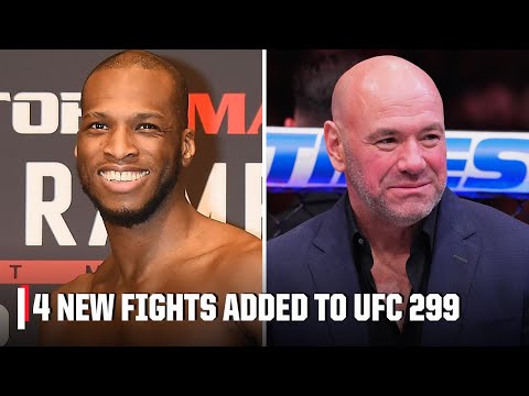 Dana White announces Michael “Venom” Page vs. Kevin Holland & other fights for UFC 299 | ESPN MMA