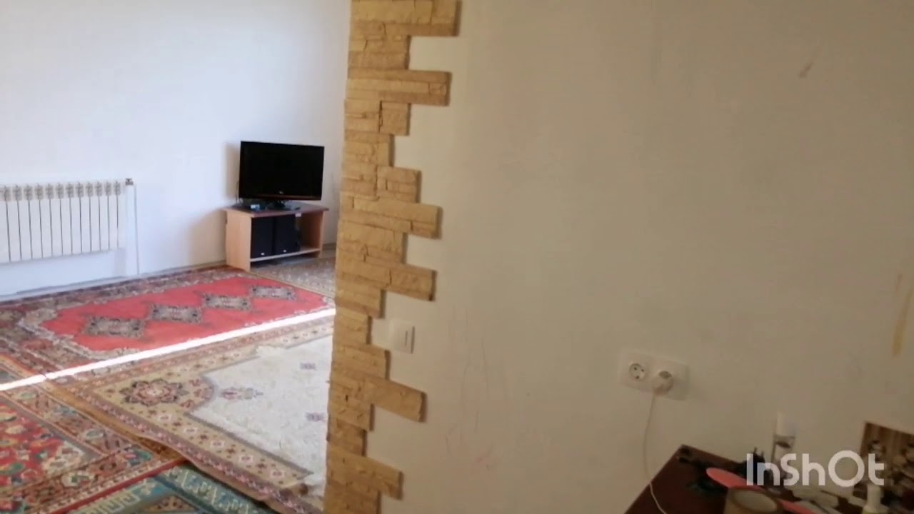 Стройка дома из газобетона. Укладка плитки. Дикий камень. - YouTube