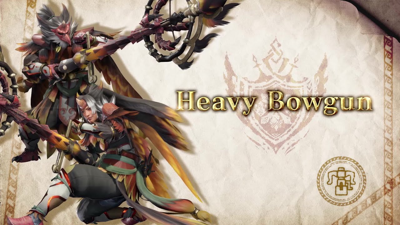 Monster Hunter Rise Sunbreak Heavy Bowgun Action Overview YouTube