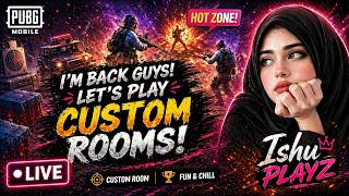 I’m BACK GUYS 🥰❤️ ISHU PLAYZ IS LIVE ☠️☠️
