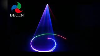 2W RGB animation laser light